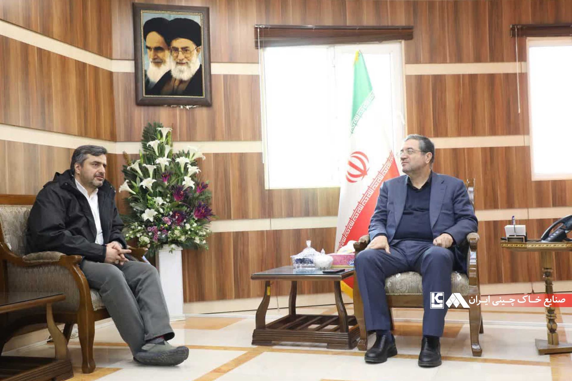 Reunión de los directores generales de Tasicco y Kakhak con el gobernador de Azerbaiyán Occidental.