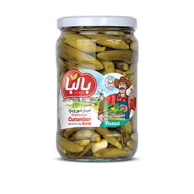 Cornichons spéciaux de 670 grammes