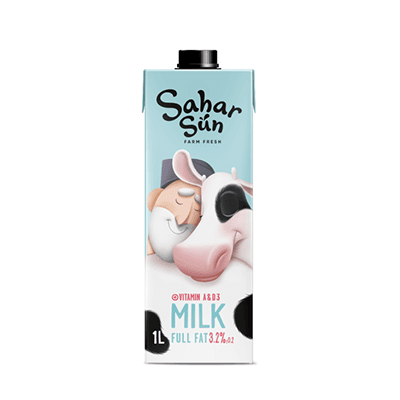 Lait entier riche en vitamines A et D3