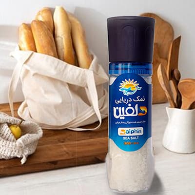 Lata de 300 gramos de sal marina