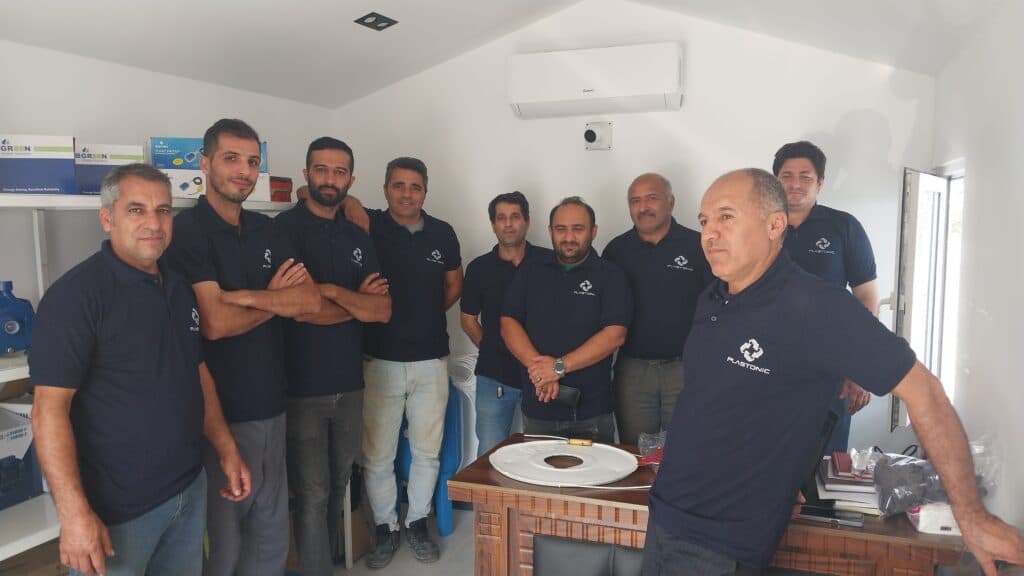 Formation des techniciens d'installation de la ville de Chalus
