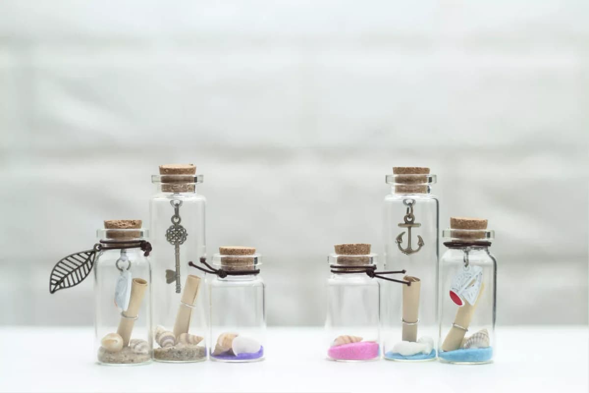 Production of glass bottles