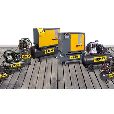 Micas piston compressors