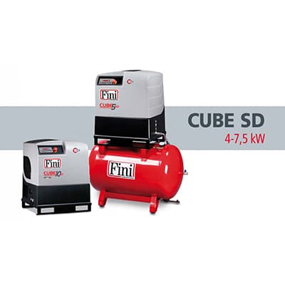 Die Cube SD-Serie reicht von 4 Kilowatt bis 7,5 Kilowatt.