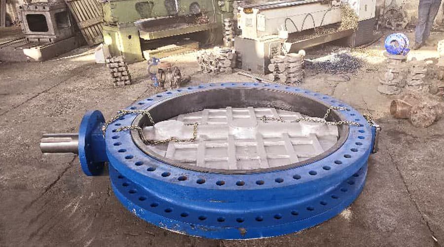 The 60-inch butterfly valve from Kasra Saran meets the needs of the country's large industries.