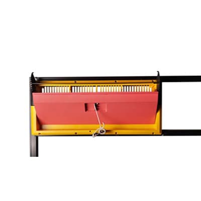 Dieses Inlet hat die Maße 40 x 70 für Sauerstoff.