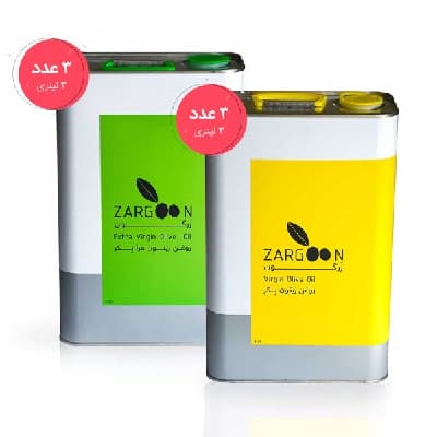 Special pack of 3 liters of Zargoon olive oil