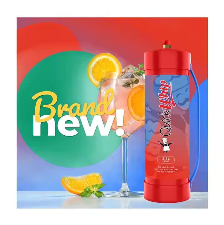 Quickwhip Sahnefüllzylinder 3.3 Liter