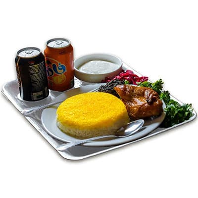 Plat de service 216 - paquet de 100 pièces