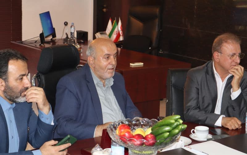 Visit of the Deputy Governor and the Director General of Industry, Mining, and Trade of Mazandaran Province