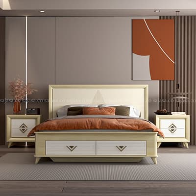 Dorsa double bed set