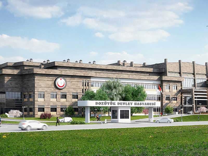 Avvio del sistema di estinzione gas nell'ospedale pubblico della Turchia.