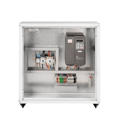 Quadro di comando del convertitore a due velocità con VVVF.
