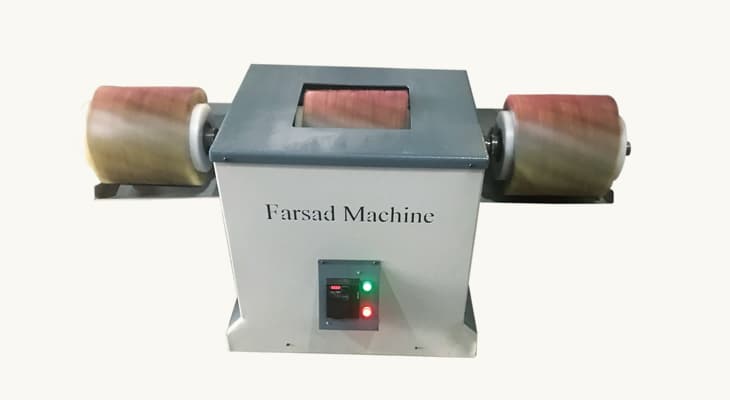 Máquina de lijado y pulido manual (tres cabezales)