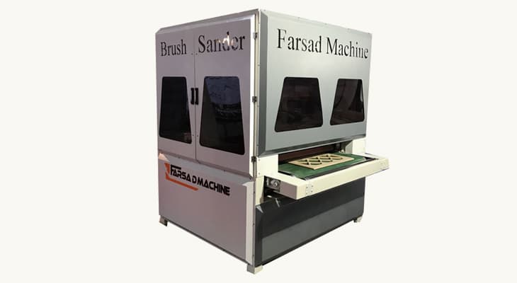Máquina de lijado y pulido de ancho 125 (cuatro estaciones)
