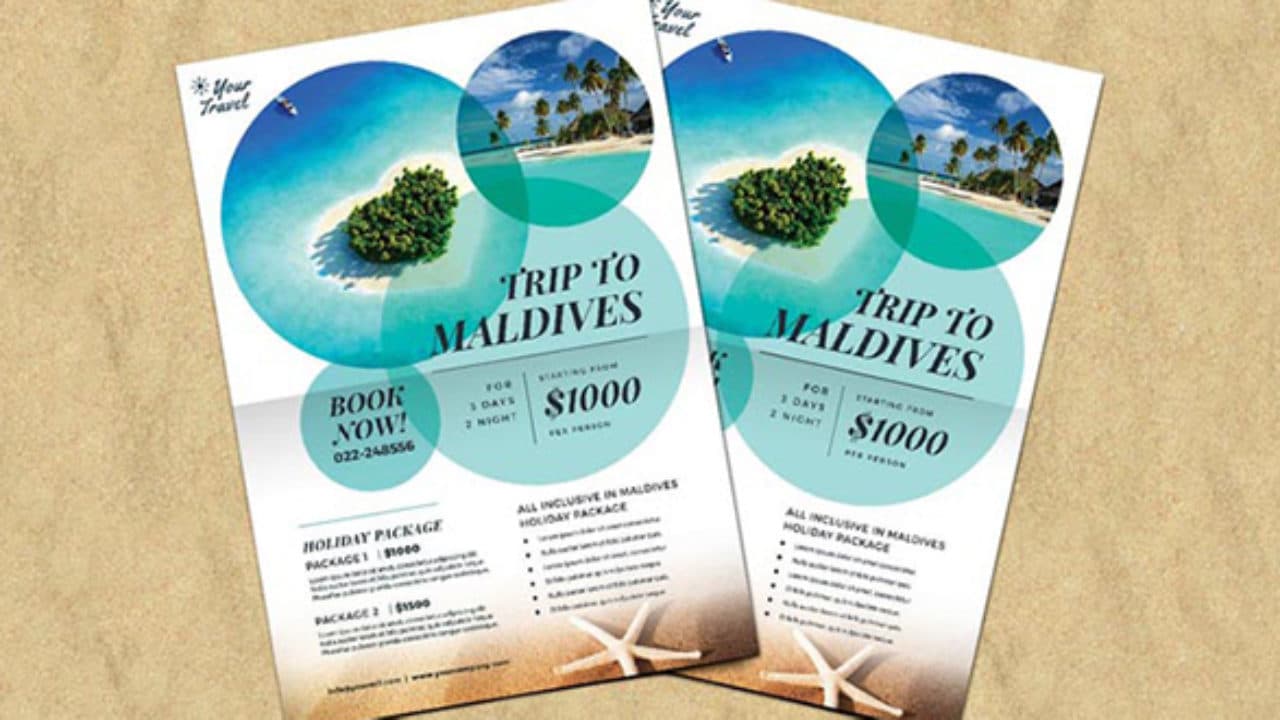 Review of the most important points in flyer design and printing