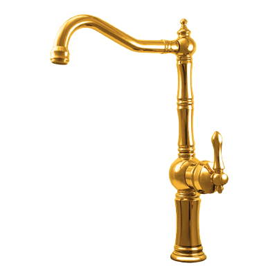 Shiny golden Damavand model dishwasher