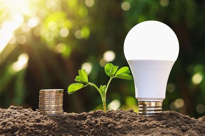 LED lamps; efficient and environmentally friendly
