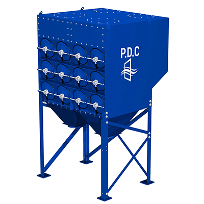 Colector de polvo cartucho 3-4 P.D.C