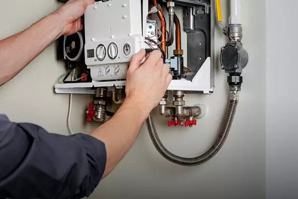 Reason for the wall-mounted package not heating up.