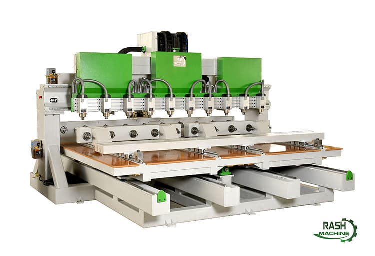 CNC Rotationsgerät mit 4 Achsen, beweglicher Tisch