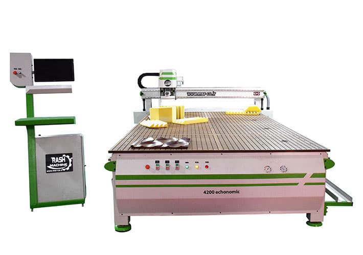 CNC-Maschine mit drei Achsen 4200
