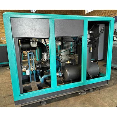 Direct coupling screw oil inject