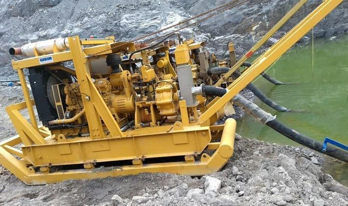 Solving the drainage problem of the second largest zinc mine in the world.