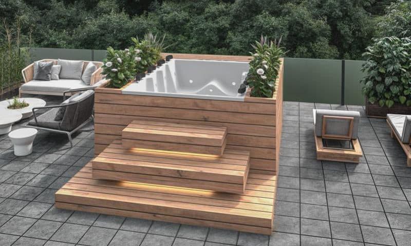 ¿Cómo elegir un jacuzzi al aire libre para su villa o jardín?