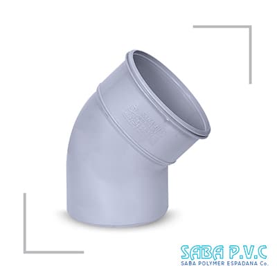 Silent elbow 160 45 degrees code SP0100161