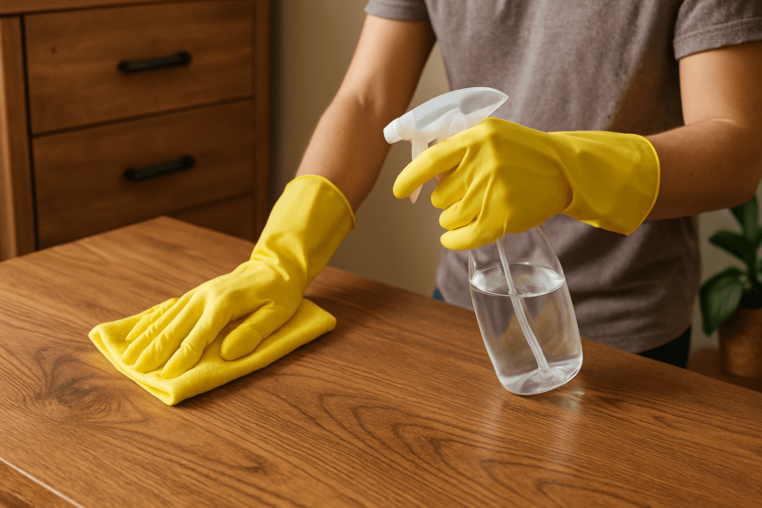 10 suitable methods for cleaning wooden items