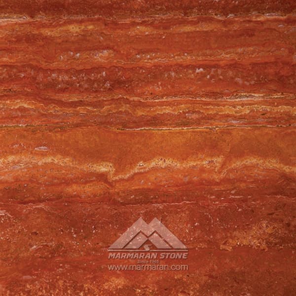 красный травертин